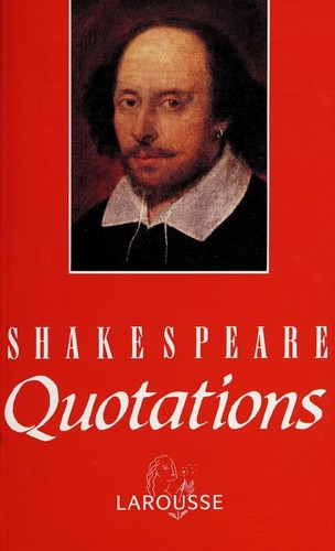 Cover for Shakespeare quotations