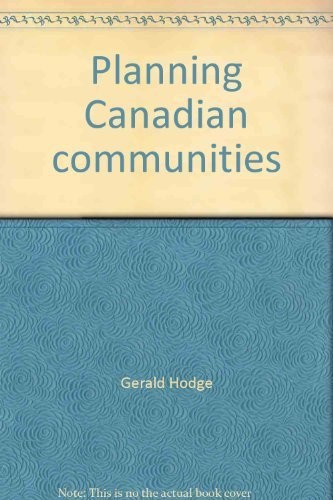 Cover for Planning Canadian communities