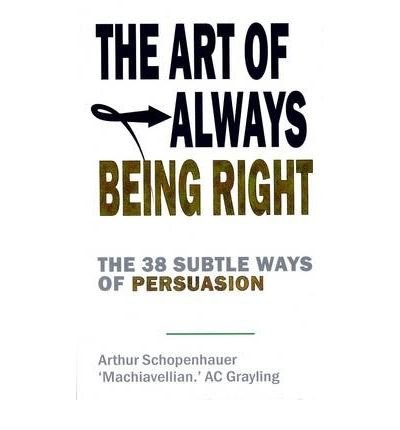 Cover for Art of Always Being Right