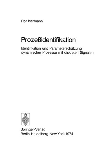 Cover for Prozeßidentifikation