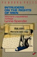 Cover for Intruders on the rights of men