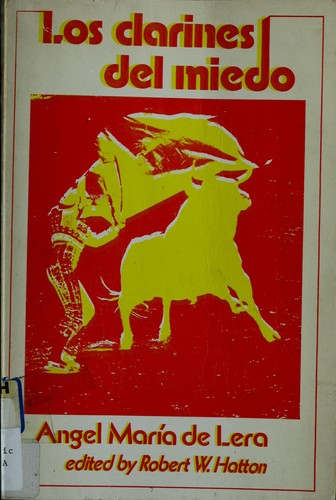 Cover for Los clarines del miedo.