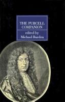 Cover for The Purcell companion