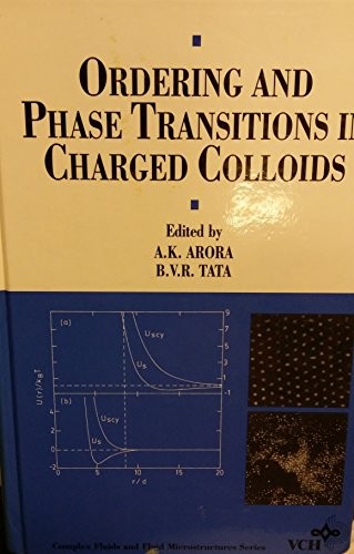 Cover for Ordering and phase transitions in charged colloids