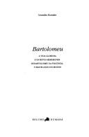 Cover for Bartolomeu