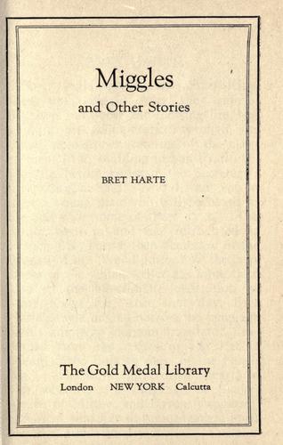 Cover for Miggles