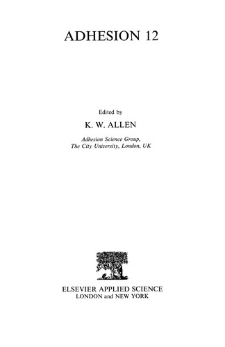 Cover for Adhesion 12