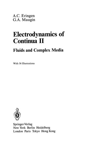 Cover for Electrodynamics of Continua II