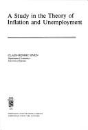 Cover for A study in the theory of inflation and unemployment