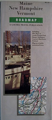 Cover for Maine, New Hampshire, Vermont, Roadmap