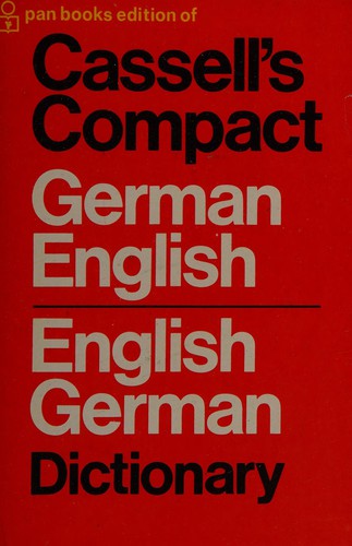 Cover for Cassell's New Compact German-English, English-German Dictionary