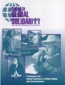 Cover for Called to global solidarity