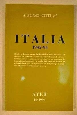 Cover for Italia, 1945-94