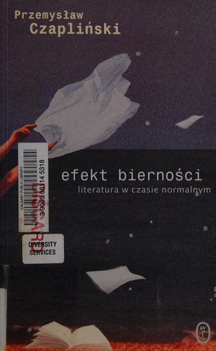 Cover for Efekt bierności