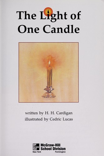 Cover for The light of one candle