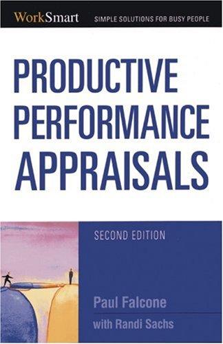 Cover for Productive Performance Appraisals