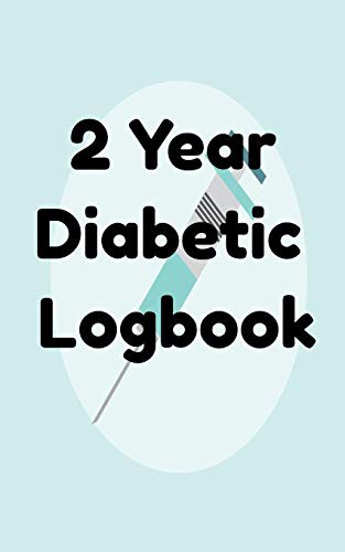 Cover for 2 Year Diabetic Logbook