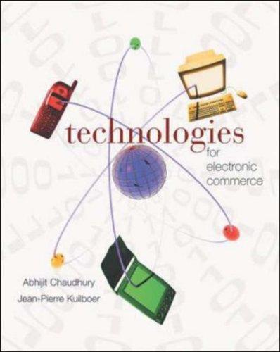 Cover for E-Business & E-Commerce Infrastructure
