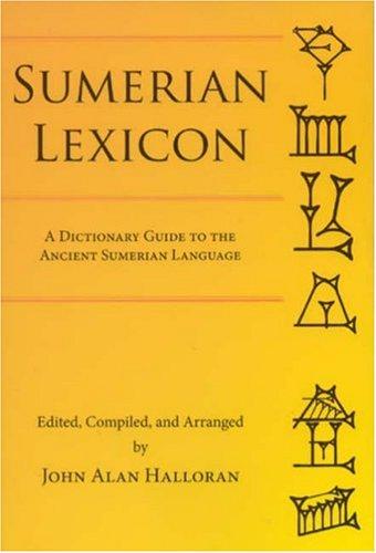 Cover for Sumerian Lexicon
