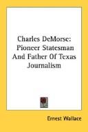 Cover for Charles DeMorse