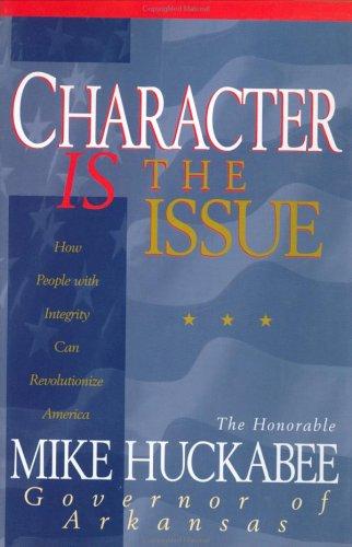 Cover for Character is the issue