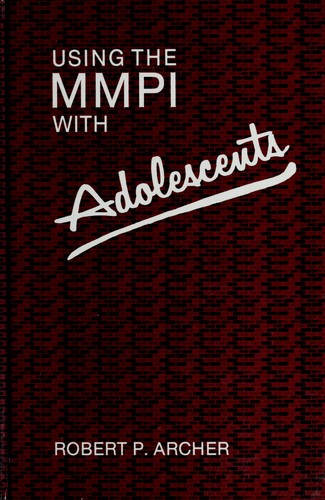 Cover for Using the MMPI with Adolescents (Personality Assessment)