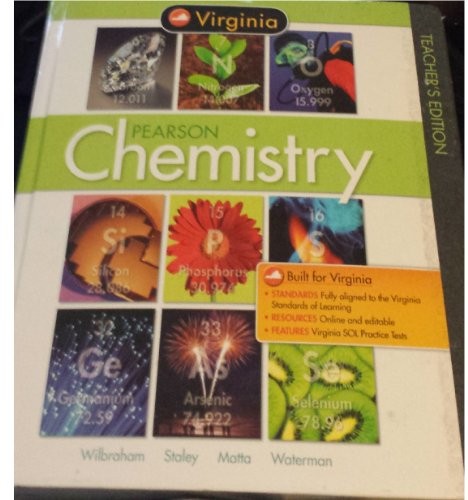 Cover for Pearson Chemistry - Virginia Teachers Edition