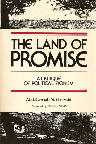 Cover for Land of Promise: A Critique of Political Zionism