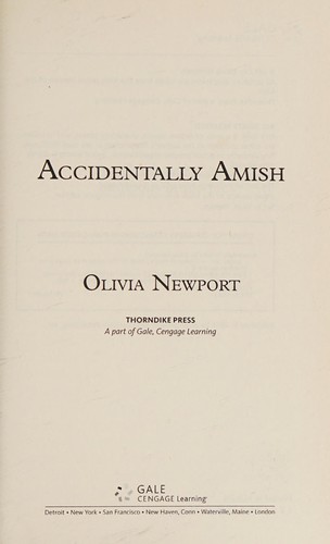 Cover for Accidentally Amish