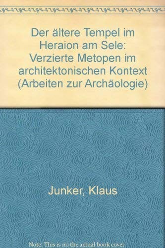 Cover for Der ältere Tempel im Heraion am Sele