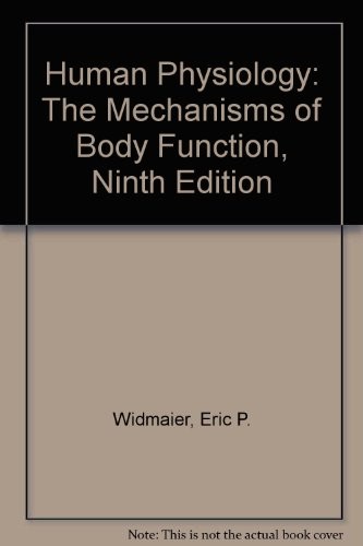 Cover for Human Physiology