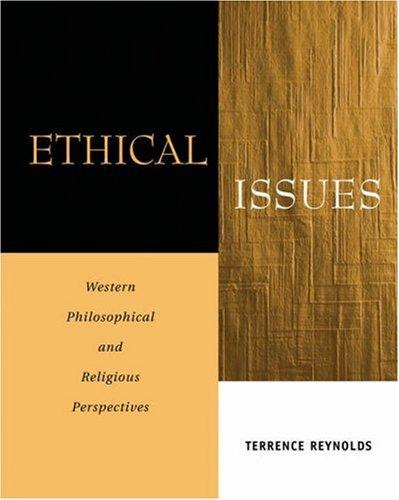 Cover for Ethical Issues