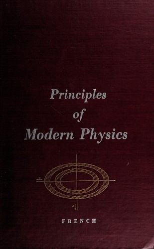 Cover for Principles of modern physics.