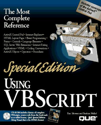 Cover for Using VBScript