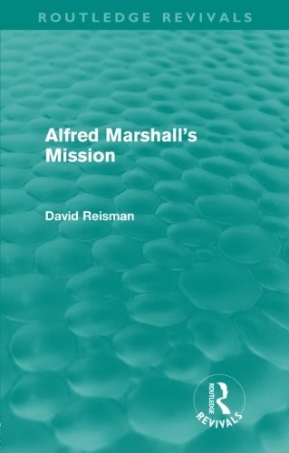 Cover for Alfred Marshall's Mission