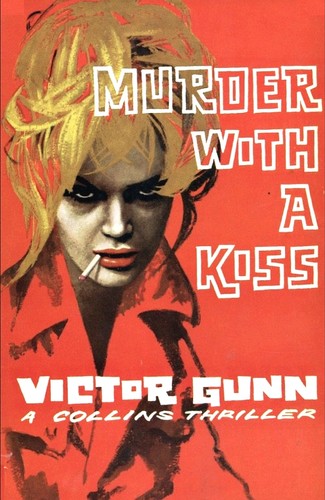 Cover for Murder with a kiss