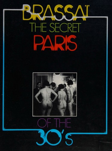 Cover for The secret Paris of the 30's