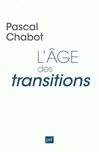 Cover for L'âge des transitions