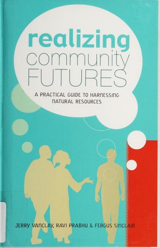 Cover for Realizing community futures