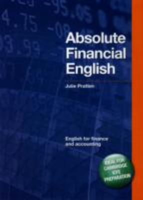 Cover for Absolute Financial English English For Finance And Accounting
