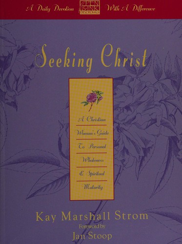 Cover for Seeking Christ