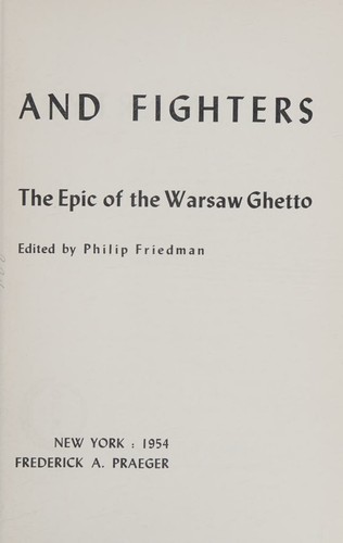 Cover for Martyrs and Fighters