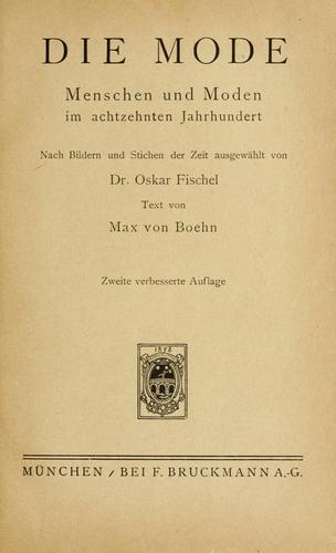 Cover for Die Mode