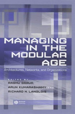 Cover for Managing in the Modular Age
