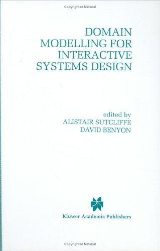 Cover for Domain modelling for interactive systems design