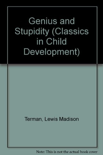 Cover for Genius and stupidity