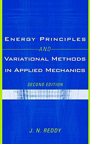 Cover for Energy principles and variational methods in applied mechanics