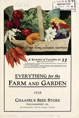 Cover for Everything for the farm and garden