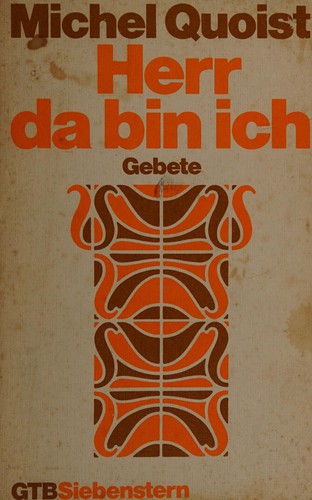 Cover for Herr da bin ich