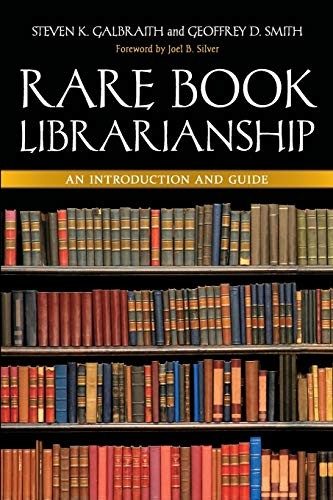 Cover for Rare book librarianship